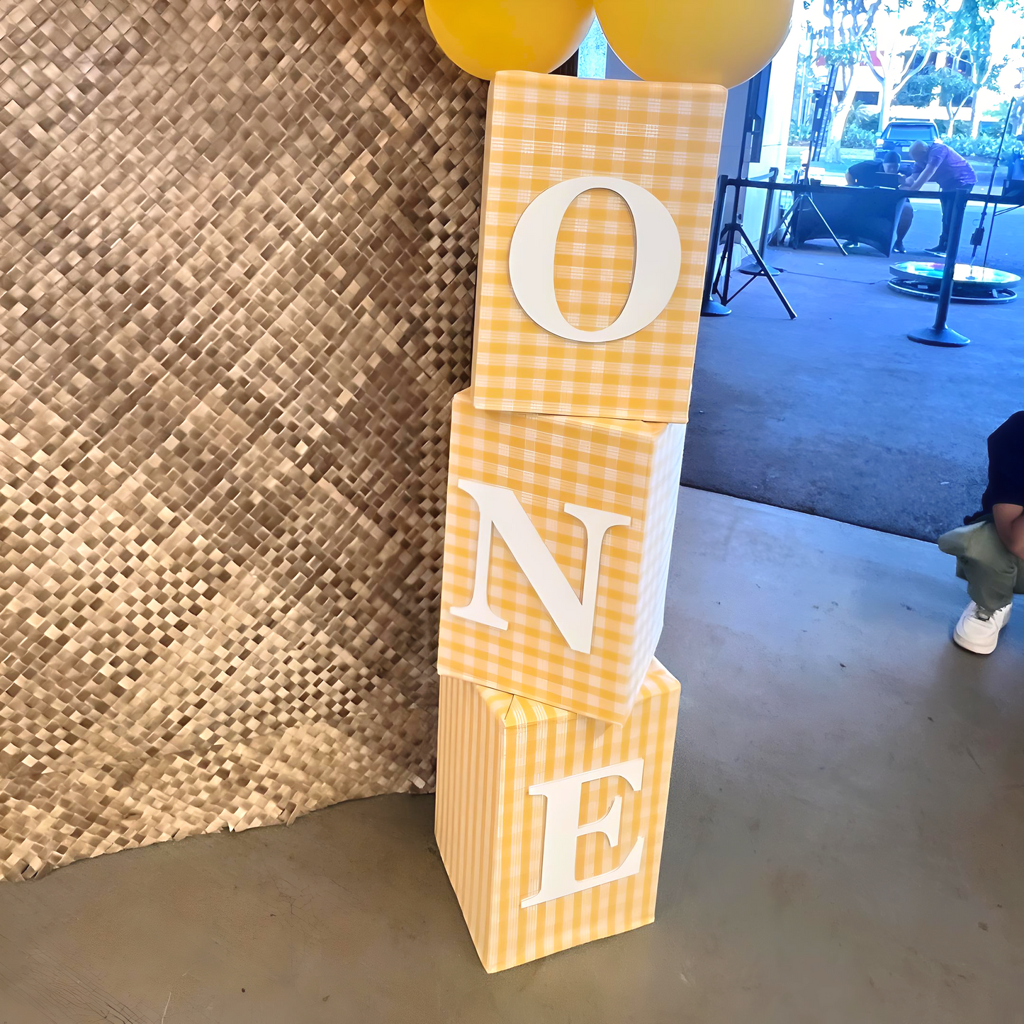 Custom Birthday Blocks