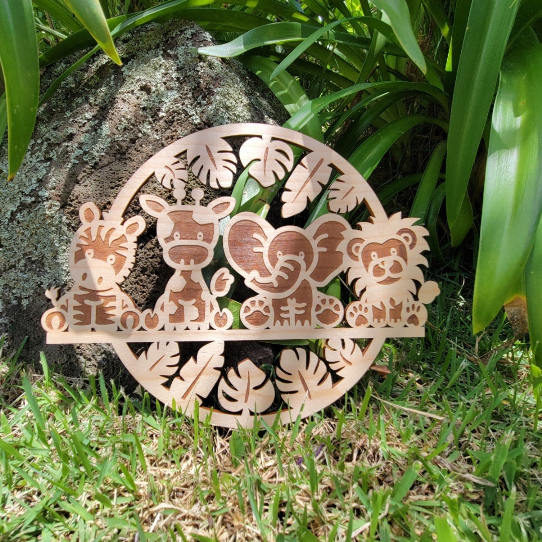 Safari Nursery Wall Decor