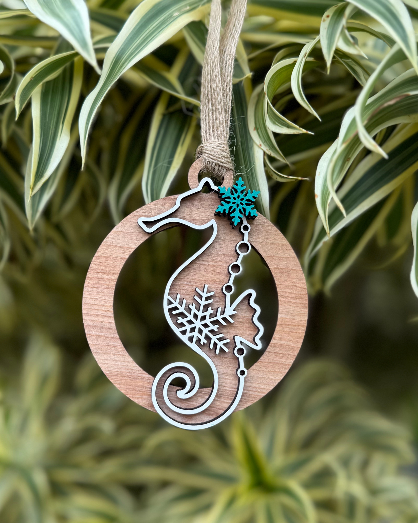 Ocean Themed Round Ornaments