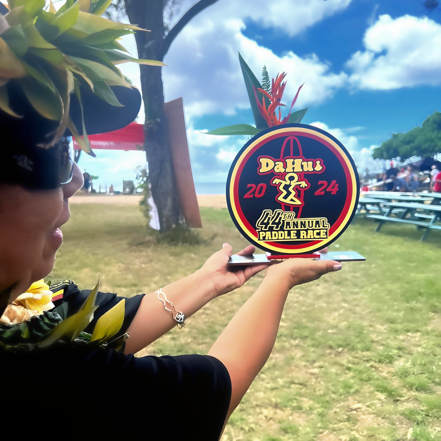 Sample of our Mahalo Gift or Trophy