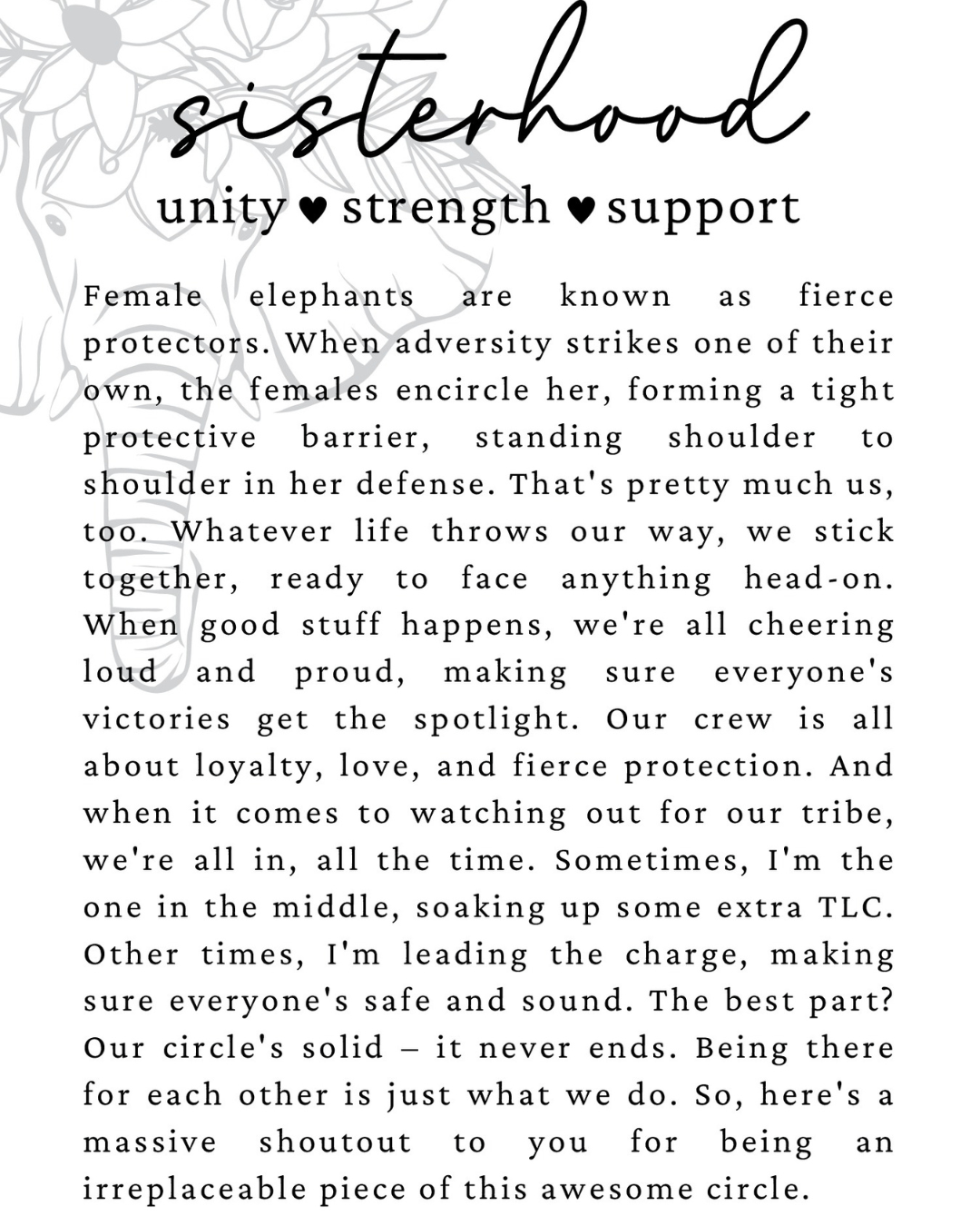 Sisterhood Story Card Ornament