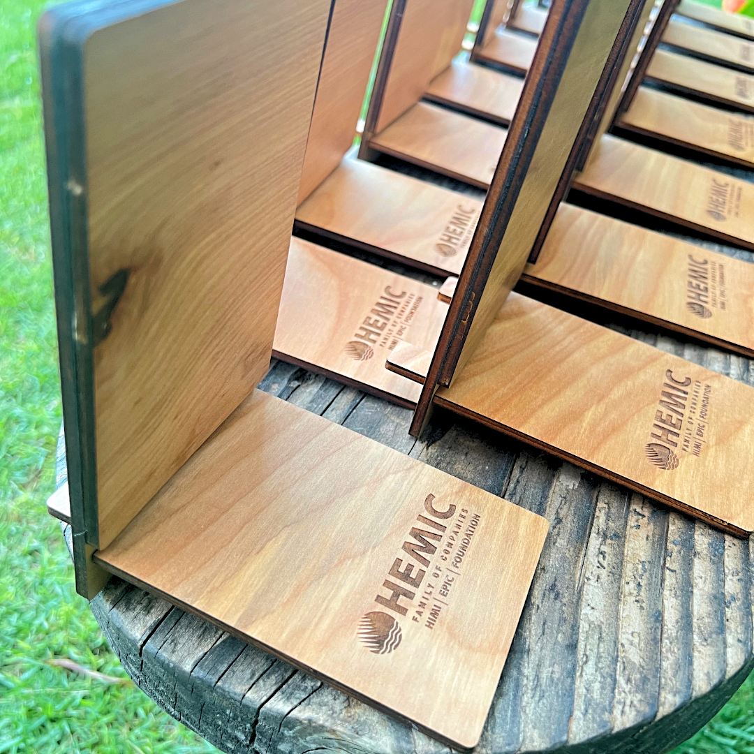 SAMPLE of our Custom Cell Phone Stand