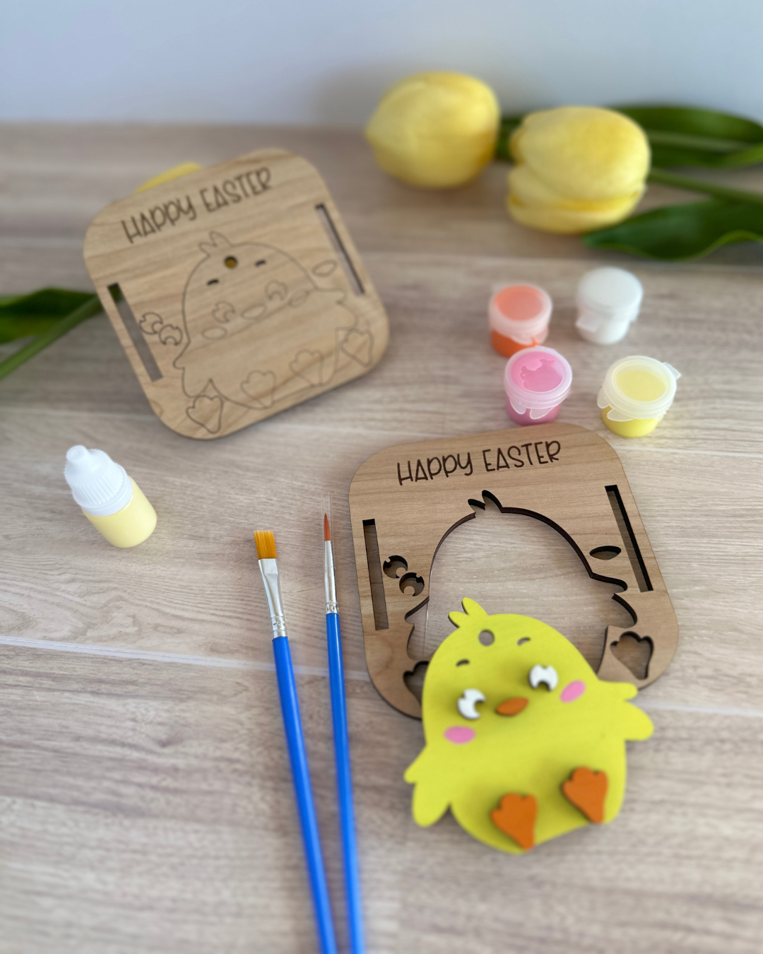 Easter Paint Kit Tag + Basketball Throw Blanket