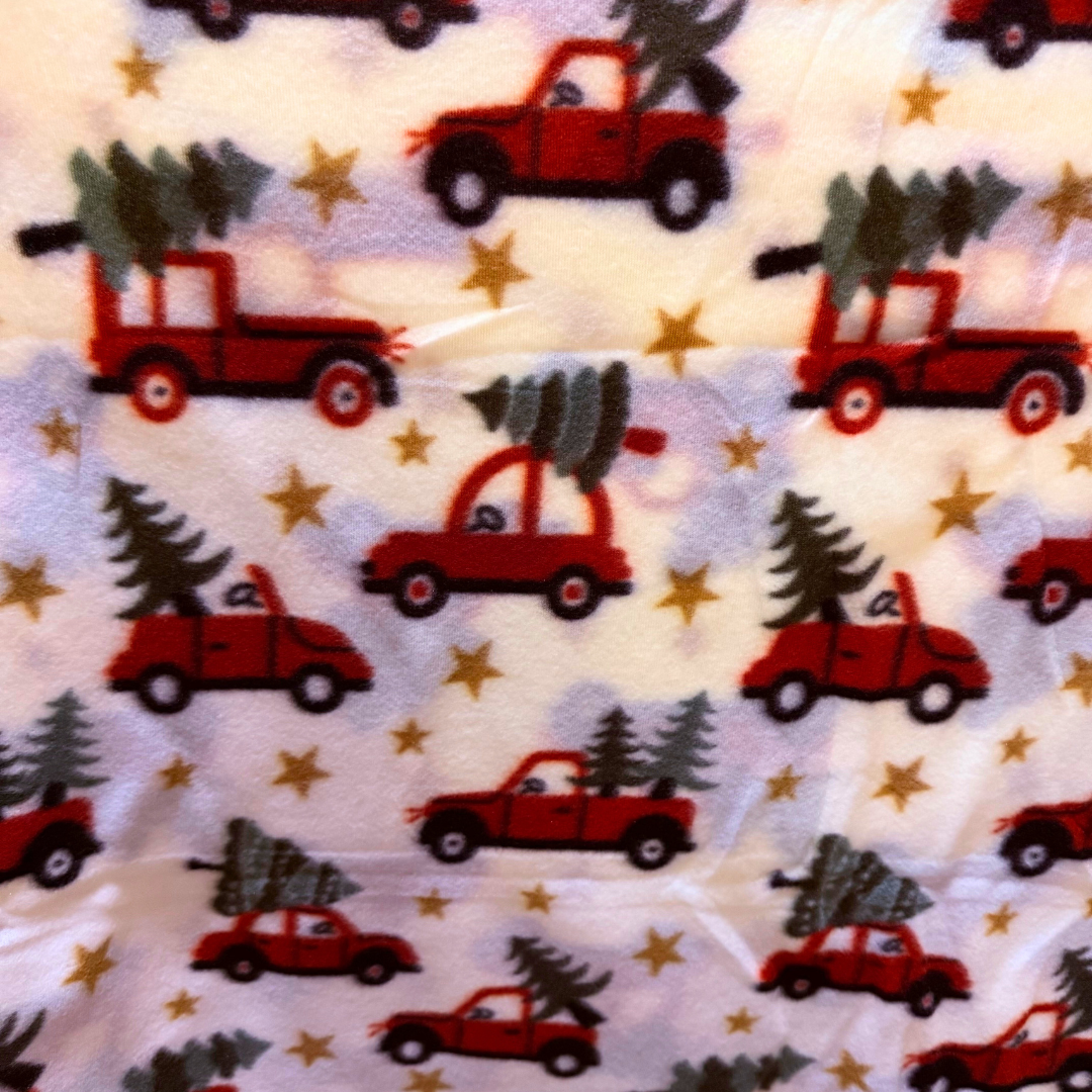 Christmas Truck 50" x 50" Throw