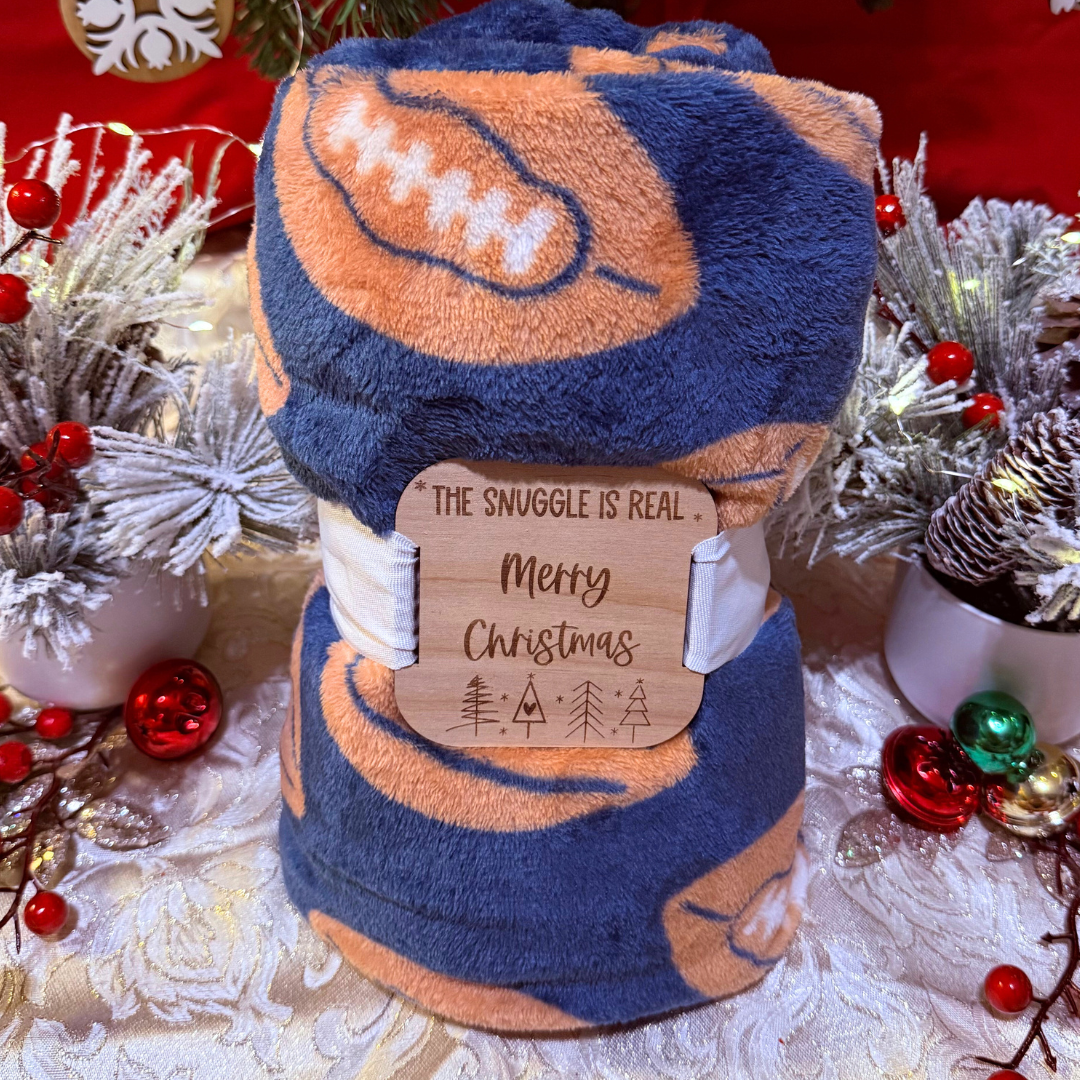 Football 50" x 60" Throw