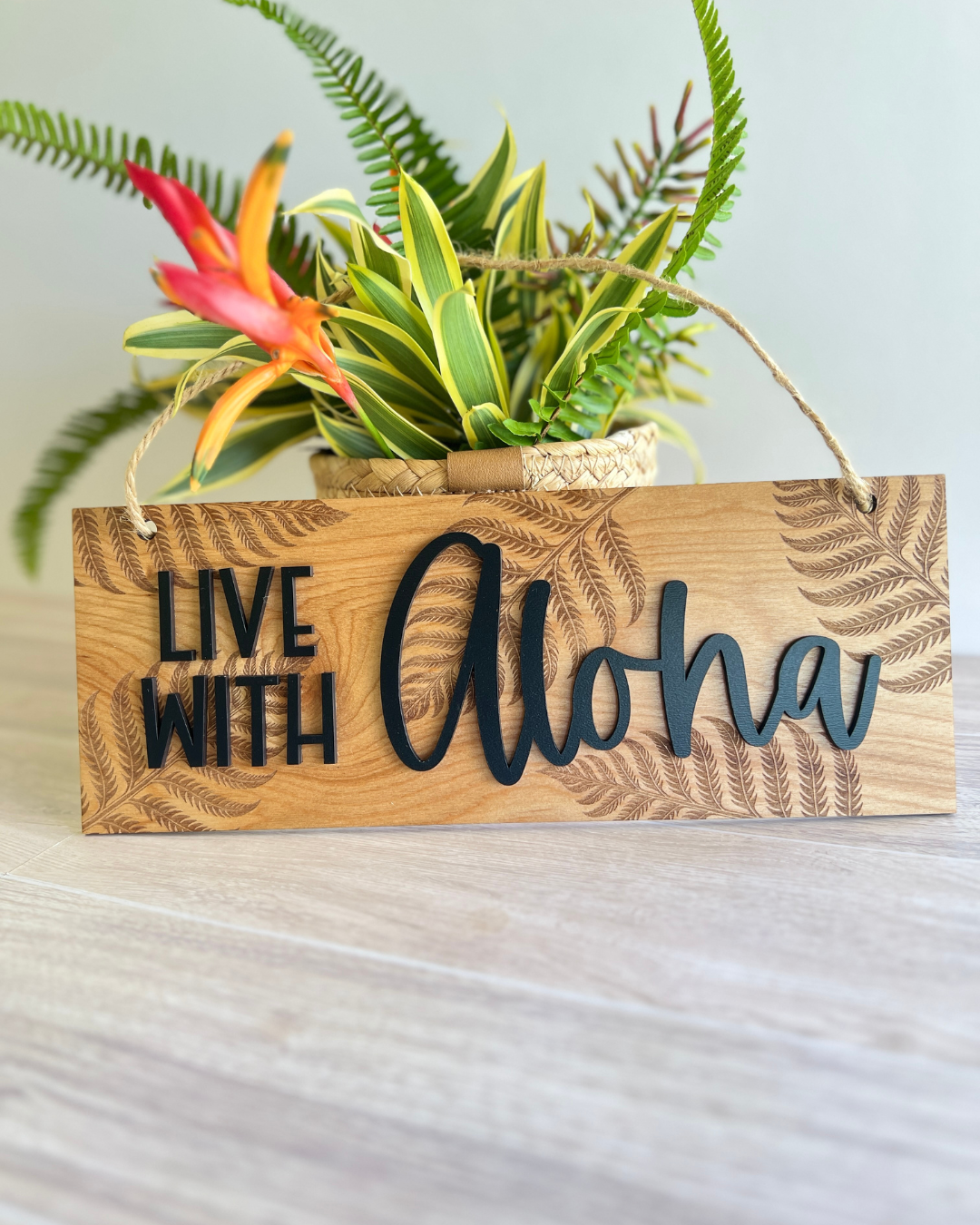 Live with Aloha Wall Art