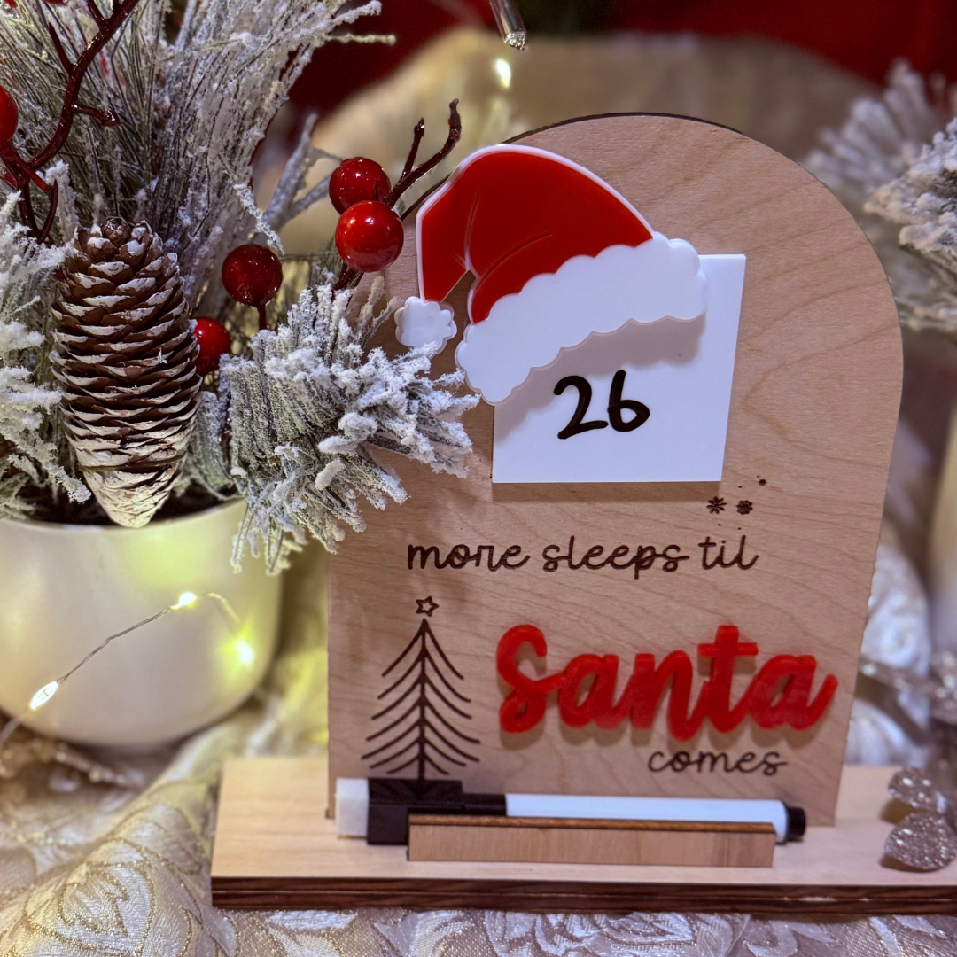 Sleeps til Santa Comes