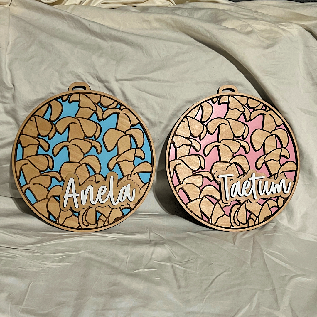 Puakenikeni Name Sign 3D