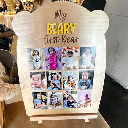 Beary Onederful Milestone