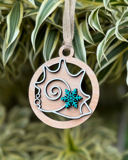 Ocean Themed Round Ornaments