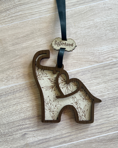 Sisterhood Story Card Ornament