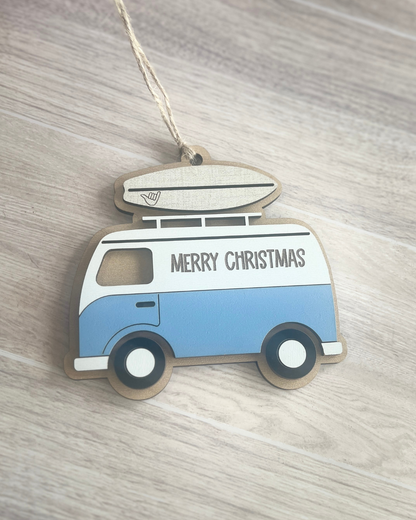 Beach Van Ornament