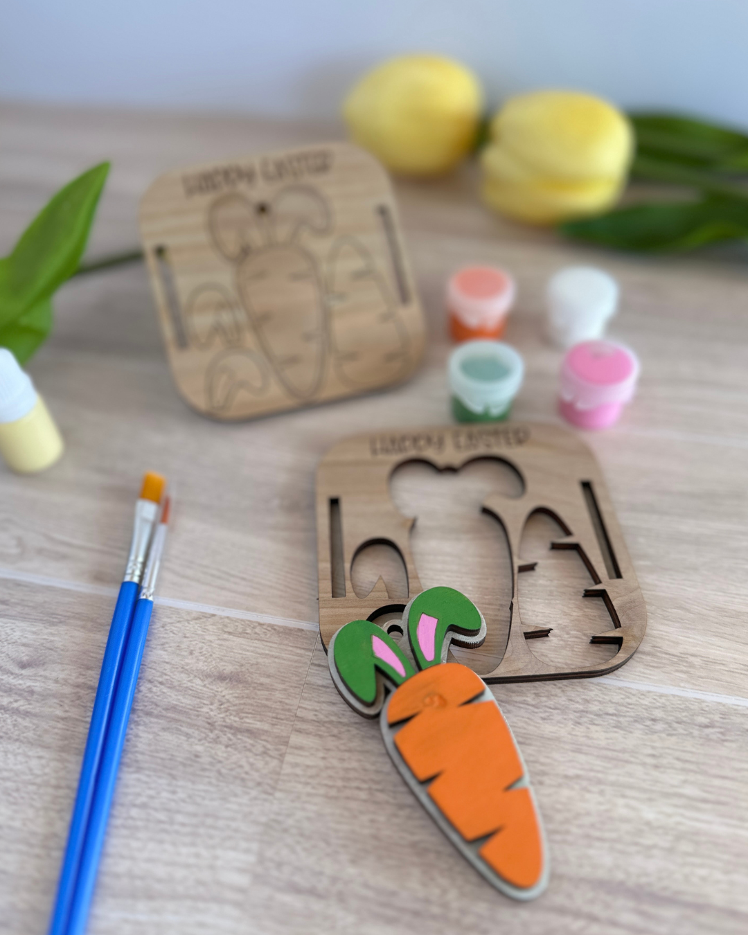 Easter Paint Kit Tag + Basketball Throw Blanket