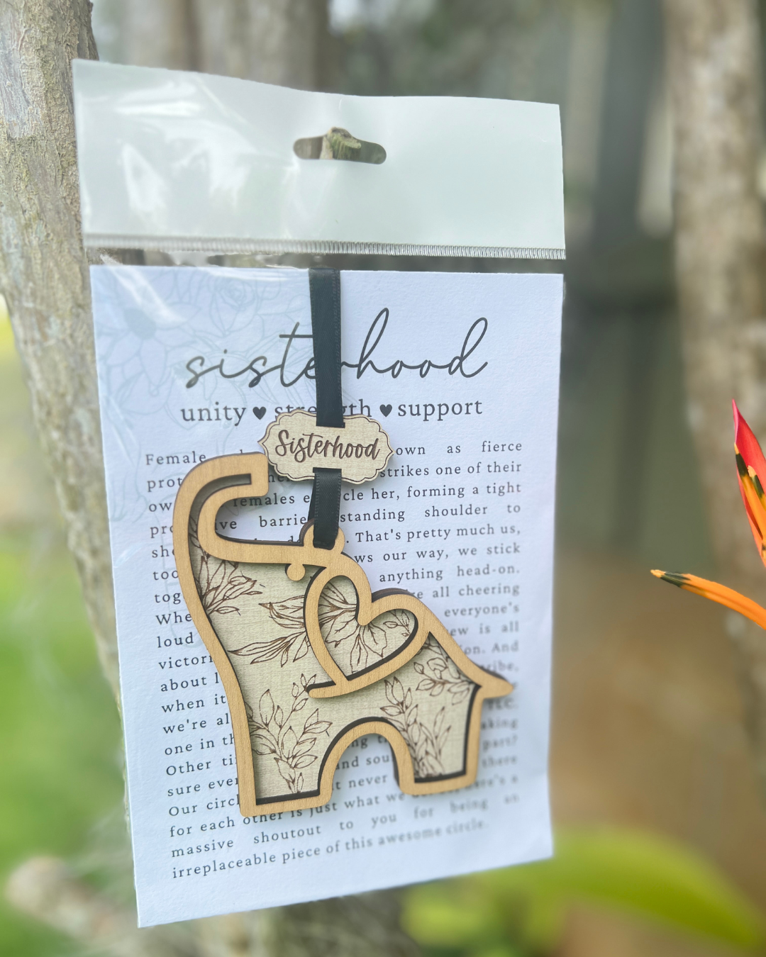 Sisterhood Story Card Ornament