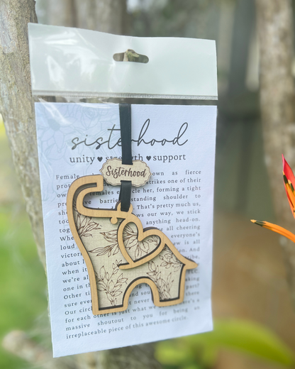 Sisterhood Story Card Ornament