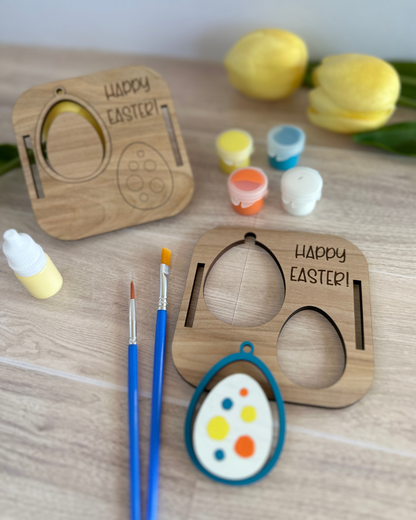 Easter Paint Kit Tag + Baseball Throw Blanket