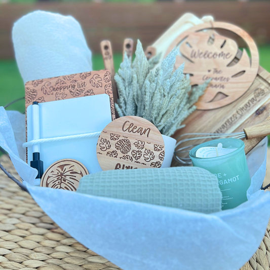 Gift Basket Teal