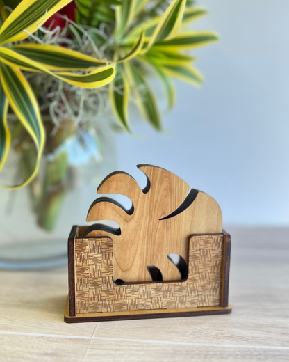Coaster Set - Monstera