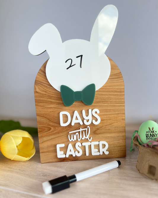 Easter Countdown Calendar – Bowtie Edition