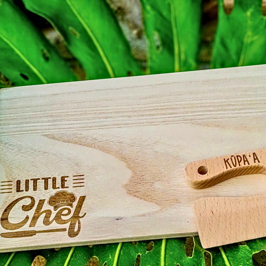 Cutting Board + Chopper Set