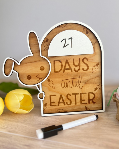 Easter Countdown – Peek-a-Boo Bunny Edition