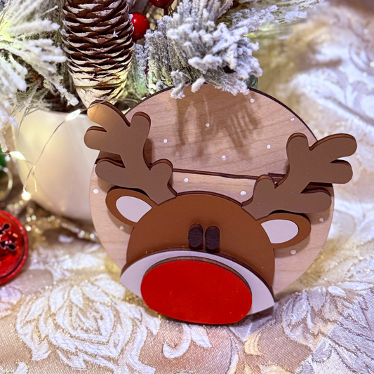 Gift Card Holder Reindeer