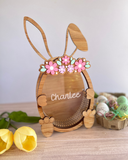 Personalized Easter Keepsake Basket - Leipo'o