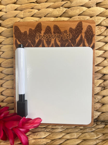 Magnetic Shopping List – Reusable Fridge Organizer with Dry Erase Pen
