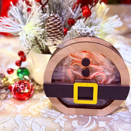 Santa Candy Basket