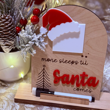 Sleeps til Santa Comes