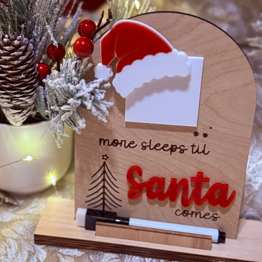 Sleeps til Santa Comes
